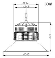 كشاف هناجر و مستودعات لون الانارة ابيض 200 واط