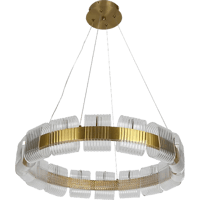 نجف مودرن زيتي مع 3 اضاءات 36 واط قطر 60 سم