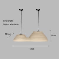 نجف علاقي مودرن لولي E27*2L