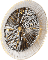 ابليك حائط جداري مودرن رمادي مع 3اضاءات 3 واط