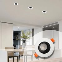 كشاف دفن إضاءة فعّالة لون اصفر 7 سم دايمر مانع للت...