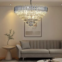 ثريا مودرن فضي قطر 80 سم E14