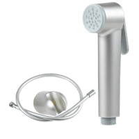 شطاف مع هوز ربل 120 سم موديل G دائري سلفر