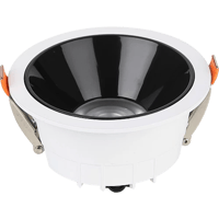 كشاف مانع التوهج ابيض لون الانارة اصفر 10 سم