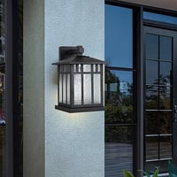 فانوس جداري غطاء لون اسود