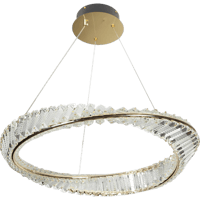 ثريا هيمن مودرن ذهبي مع لون الانارة 3 اضاءات متغير...