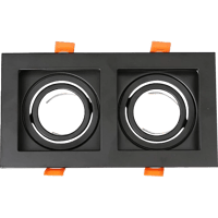 إطار جرم سبوت ثنائي اسود المنيوم متحرك مانع للتوهج...