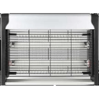 مصيدة ناموس كهربائي غطاء فضي مع اسود 2*10 واط