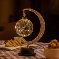 اباجورة هلال رمضان تعمل بالبطارية