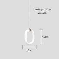 علاقي مودرن ذهبي لون الانارة اصفر 5 واط مفرد