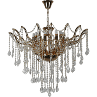 نجف مودرن ذهبي E14*24L