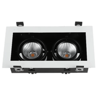 سبوت لايت ابيض لون الانارة اصفر مانع للتوهج مستطيل...