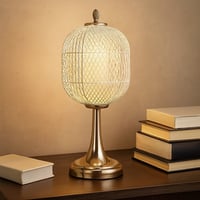 ابجورة مودرن ذهبي لون الانارة 3 اضاءات