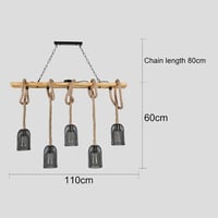 ثريا موديرن علاقي خماسي حبال معلقة