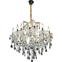 نجف شمعدان فضي الارتفاع 760 القطر820 E14*15L