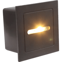 اضاءة درج ولمبة درج بإضاءة مميزه شكل مربع اسود لون...