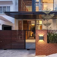 إضاءة جدارية وكشاف بوابة اصفر مجوز مصنوع من البلاس...