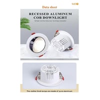 دوان لايت كشاف دفن إضاءة عملية لون الإنارة اصفر 7...