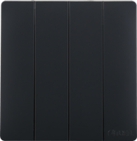 مفتاح رباعي لون أسود بيانو تصميم حديث مميز.