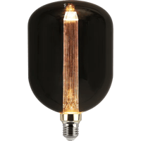 لمبة ديكورية رمادي لون الانارة اصفر 3 واط