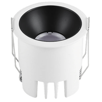 سبوت لايت جرم ابيض مع داخلي اسود لون الانارة أصفر...