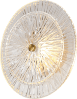 ابليك حائط جداري مودرن شفاف مع 3اضاءات 3 واط