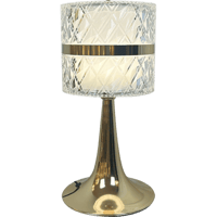 ابجورة مودرن ذهبي لون الانارة 3 اضاءات