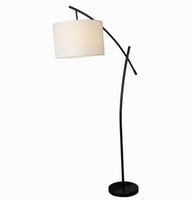 أباجورة أرضية مودرن سوداء بارتفاع 168 سم