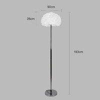 ستاند أرضي مودرن باللون الفضي