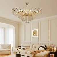 نجف مودرن ذهبي E14*36L