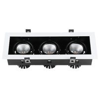 سبوت لايت ابيض لون الانارة اصفر مستطيل كامل 30*10...