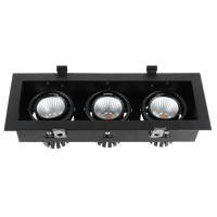 سبوت لايت اسود لون الانارة اصفر مانع للتوهج مستطيل...