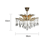 علاقي مودرن ذهبي E14*10L