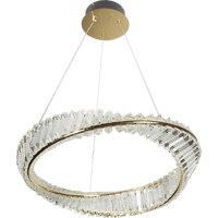 ثريا هيمن مودرن ذهبي مع لون الانارة 3 اضاءات متغير...