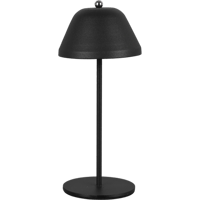 مصباح طاولة مودرن اسود تعمل بالبطارية لون الانارة...