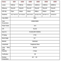 كشاف خارجي إنارة ابيض 200 واط