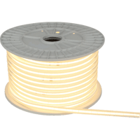 شريط ليد COB متصل لون الانارة اصفر لفة 50 متر ينقص...