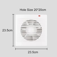 مروحة شفط دكت مربع شبك 6 بوصه دفن دائري 15 سم اطار...