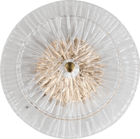 ابليك حائط جداري مودرن شفاف مع 3اضاءات 3 واط