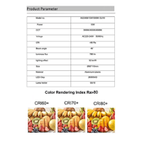 لمبه GU10 فتحة كبيرة 14 سم 15 واط