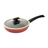 مقلاة بغطاء زجاج غويط 26 سم نيوفلون