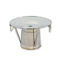 صينية بقاعدة ستيل 27 سم