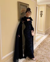 فستان مجد كحلي