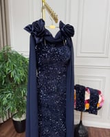 فستان مجد كحلي