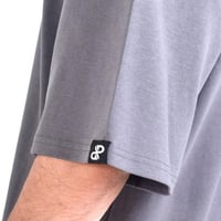 اوفر سايز تيشيرت (رمادي)