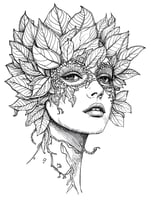 قناع الضوء 17 – لوحة تلوين فنية رقمية - The Mask o...