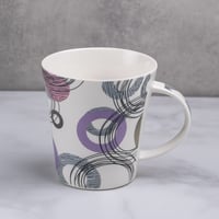 مج قهوة بطبعة مبتكرة بسيطة متعدد الألوان