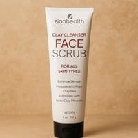 زيون هيلث - مقشر الوجه الطيني 113 جم