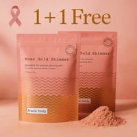 فرانك بودي - مقشر التلألؤ روز قولد + 1 مجاناً