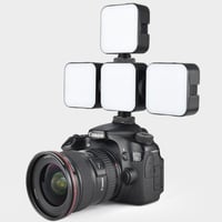 إضاءة تصوير ابيض صغير قابل لاعادة الشحن